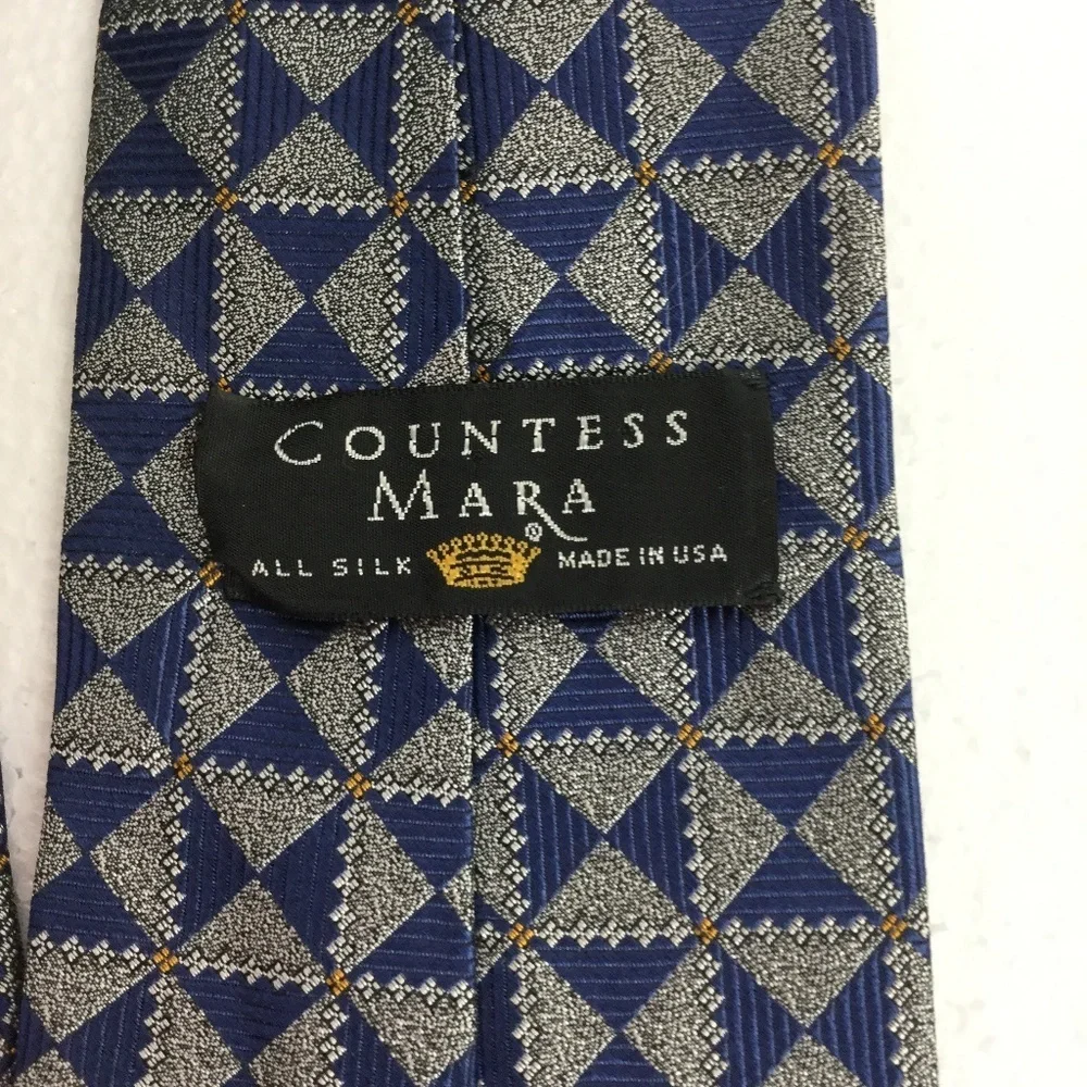 NWOT Countess Mara Tie Hand Tailored Silk